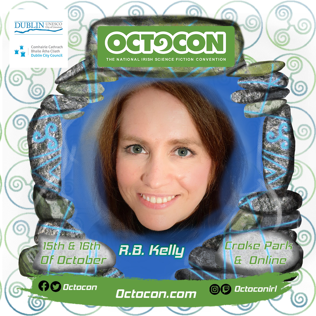 Octocon is delighted to announce our first in-person guest for 2022, RB Kelly!