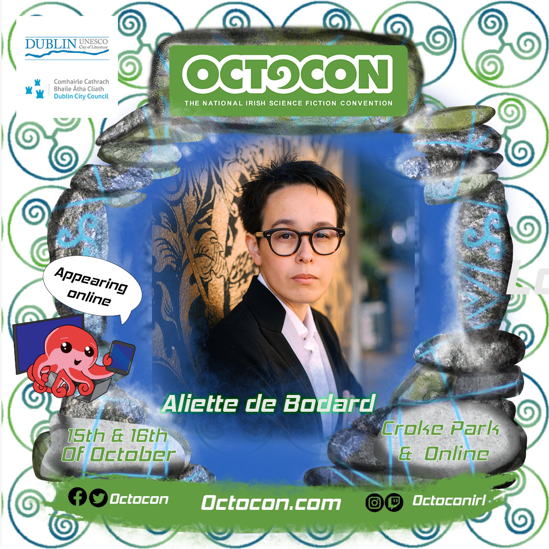 Octocon is delighted to announce our next online guest  – Aliette de Bodard