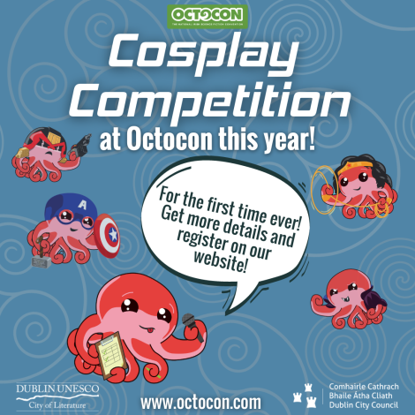 Cosplay Competition at Octocon this Year! For the first time ever - get more details and register on our website!